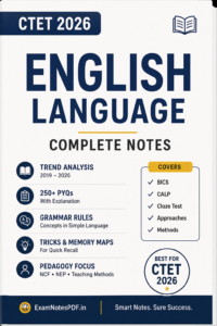 CTET English Language PYQs — 300 Solved Questions + Trend Analysis (Instant PDF)